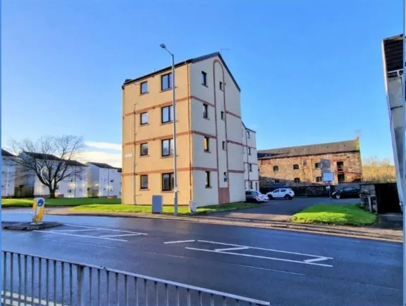 Exterior of the purpose-built residential block in Glasgow owned by Ole Properties